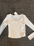 Ribbed Layering Top large