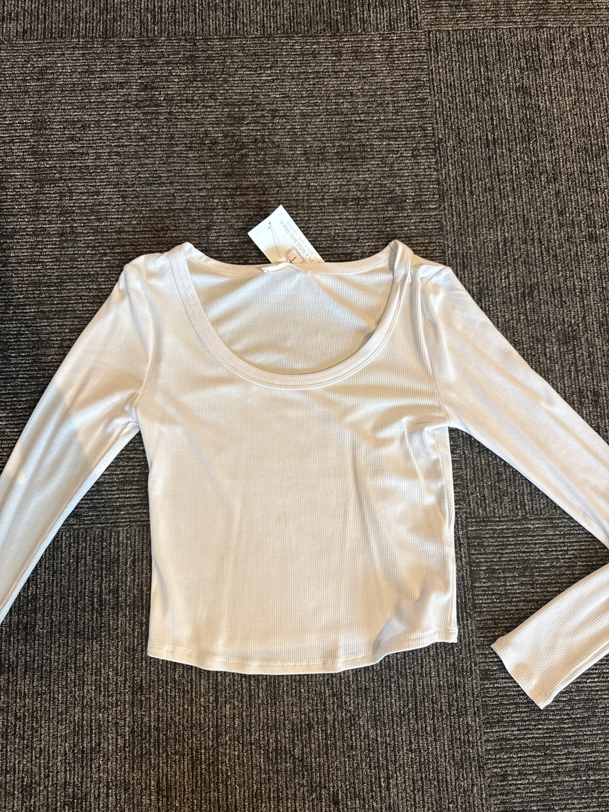 Ribbed Layering Top large