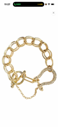 Horse bit Chain Bracelet