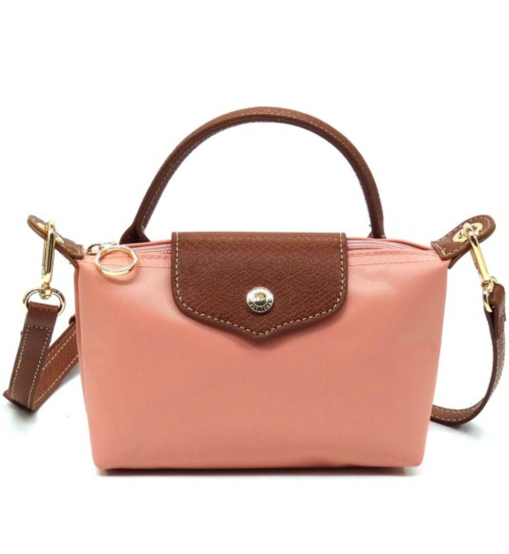 Nylon Flap Tote Mini Crossbody