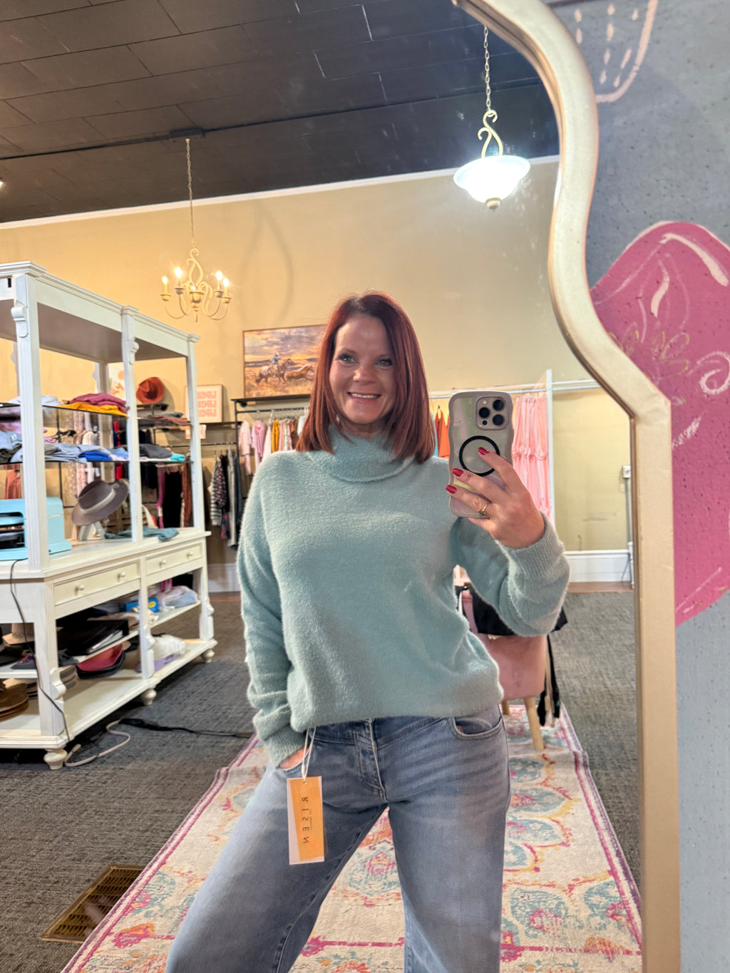 Soft Cashmere Style Top