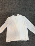Ruffle Neck Top Small