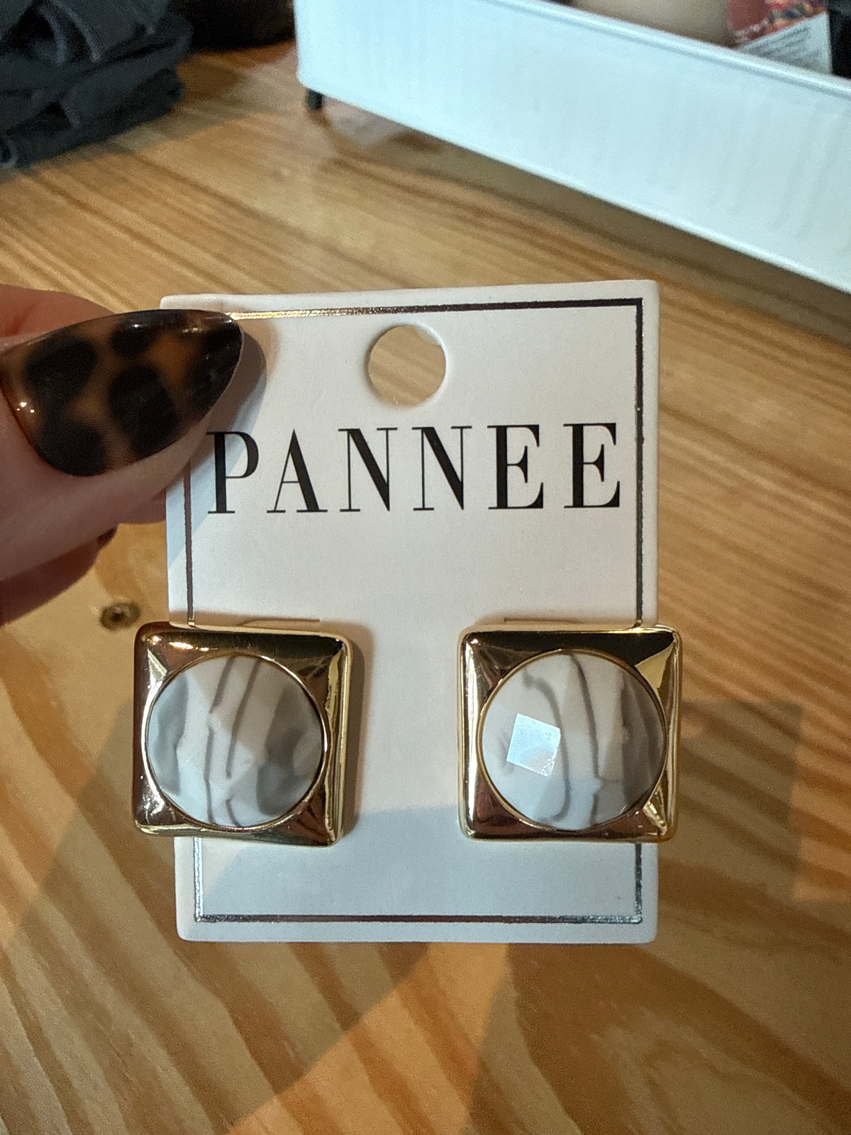 Stone Earrings