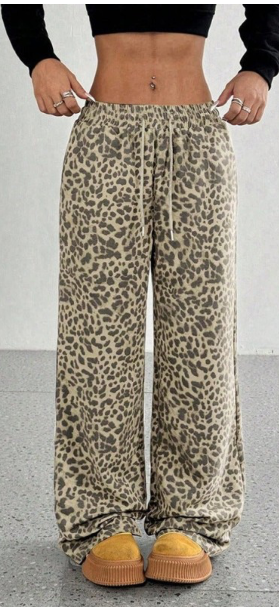 Cheetah pants