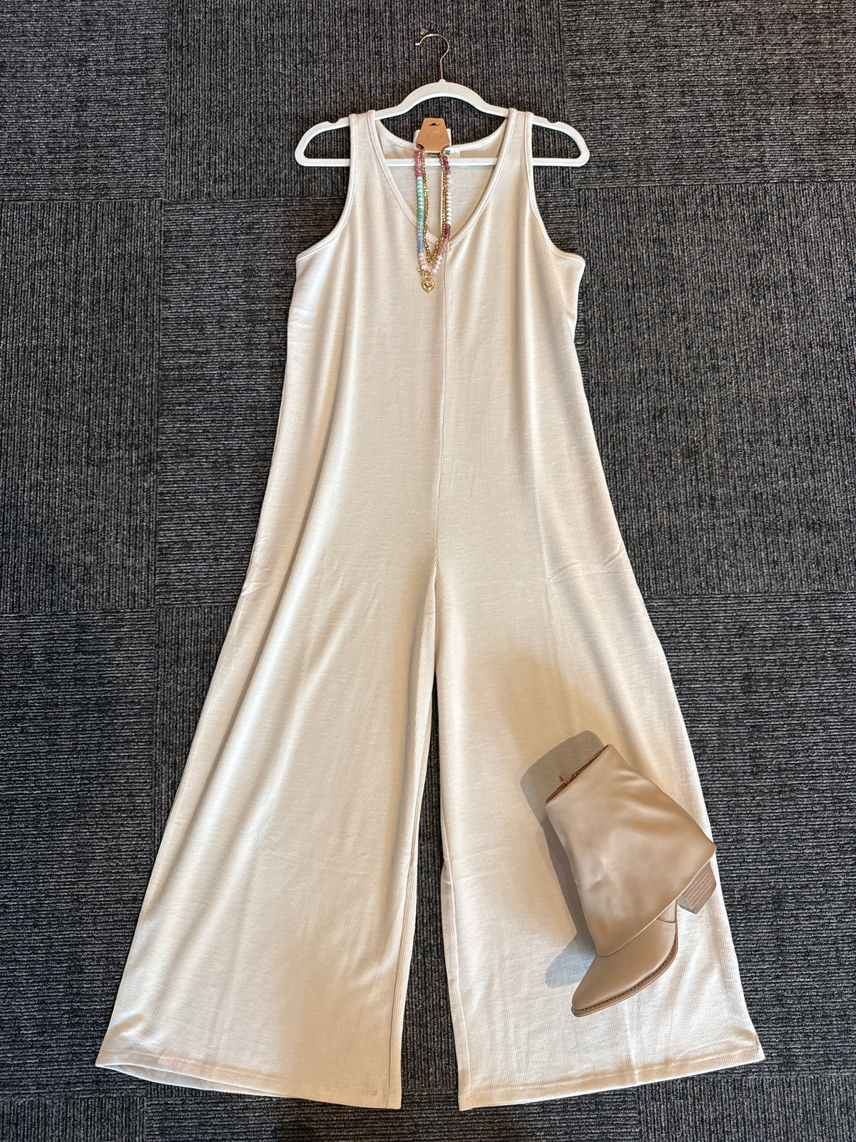 Double zero Ribbed Jumpsuit large