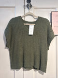 Zenana Olive Green Sweater Vest