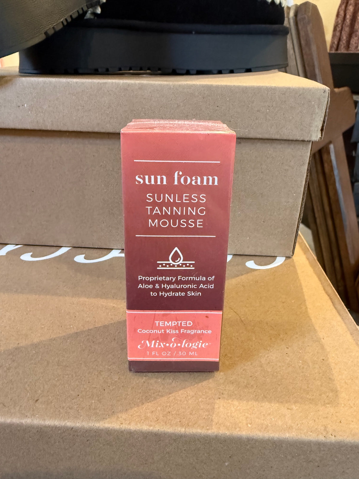 Sunless tanning mousse