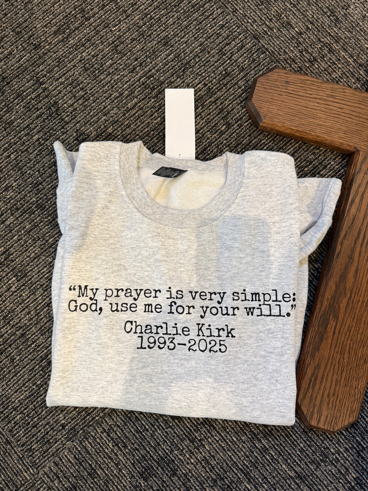 Charlie Kirk Crewneck