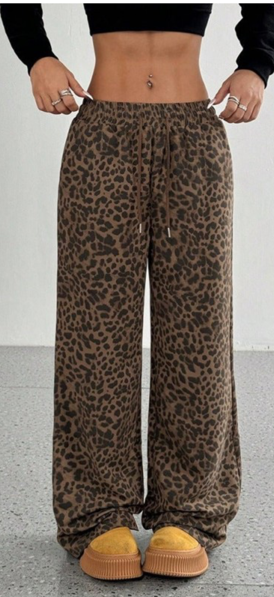 Cheetah pants