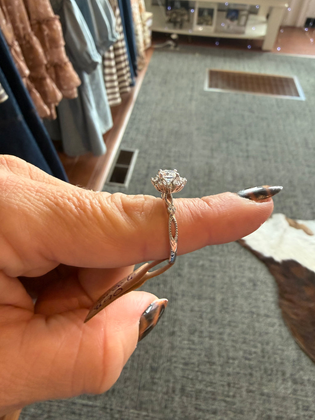 Moisanite Diamond Ring size 6